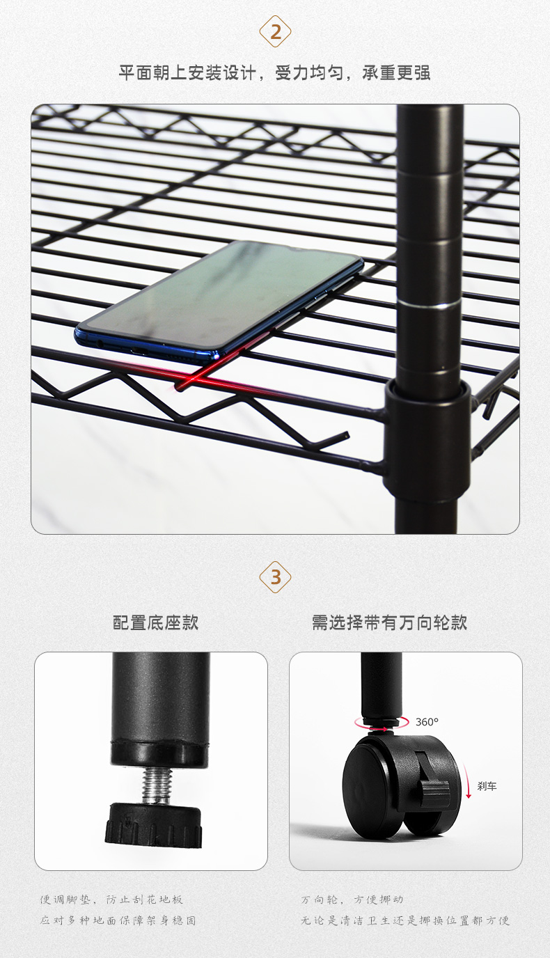 金屬碳鋼線網簡易衣櫥架布衣柜-川井 (7)