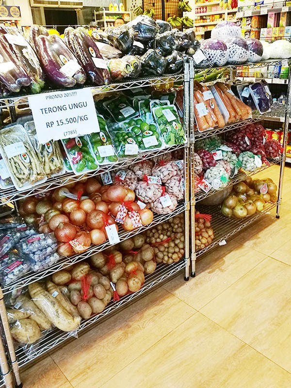 超市蔬菜生鮮置物架